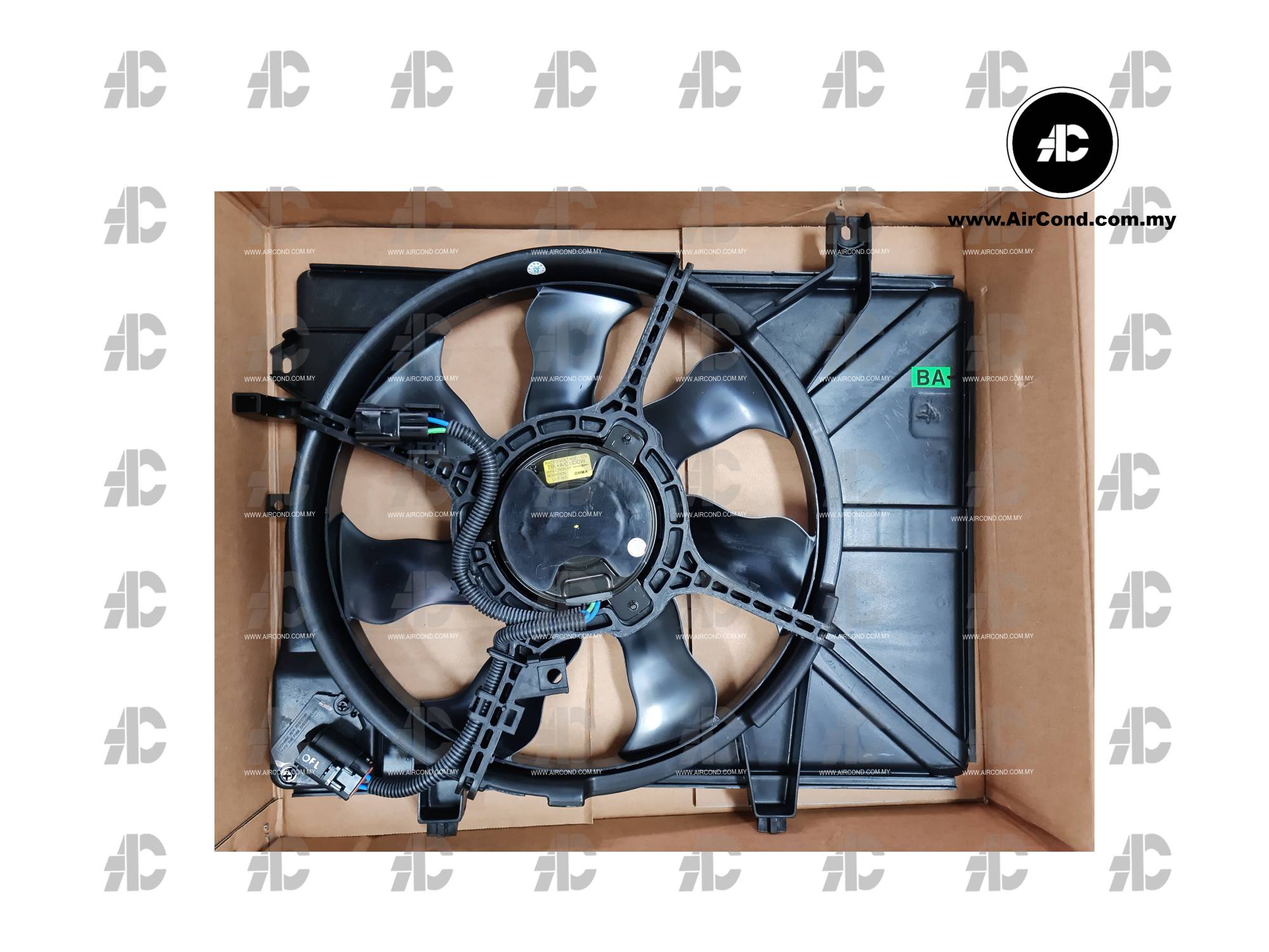 ASSY FAN MOTOR HYUNDAI GETZ 1.3cc HANON