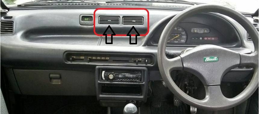 PERODUA KANCIL OLD MODEL (CENTRE) AIR COND OUTLET / VENT 