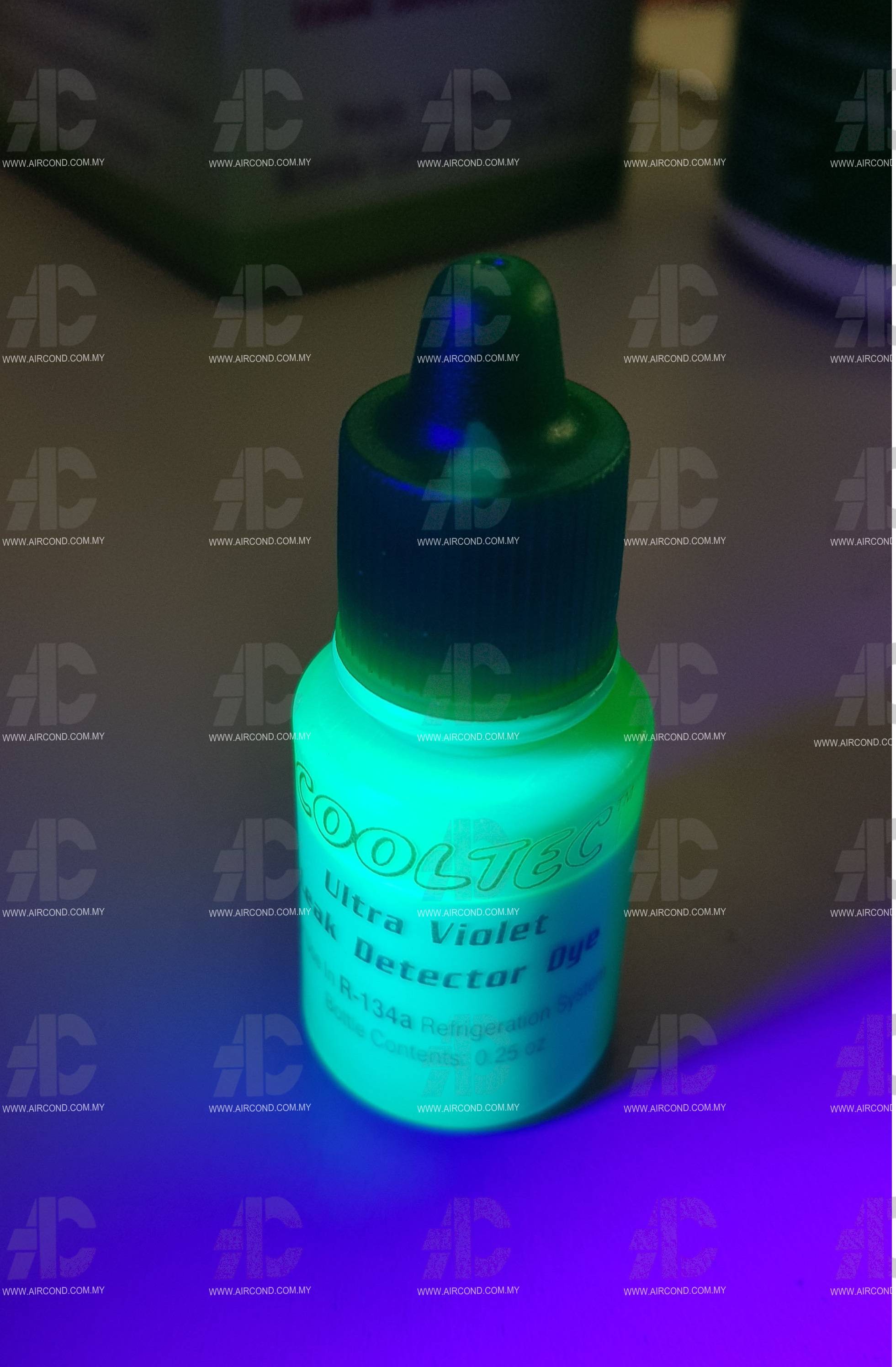 UV DYE LEAK DETECTOR R134A COOLTEC