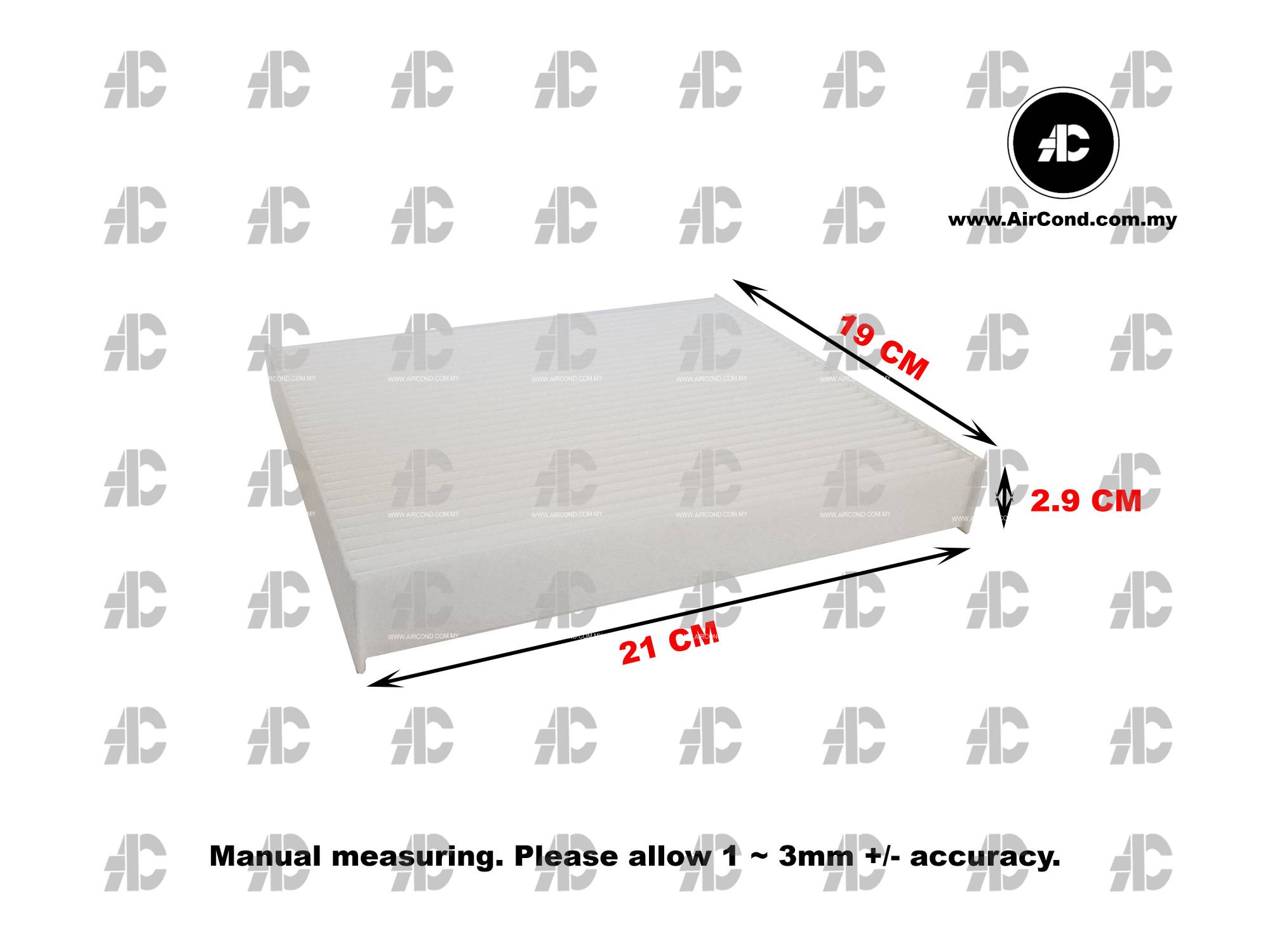 CABIN AIR FILTER 2421 TOYOTA CAMRY / PRIUS C / ALPHARD / VELLFIRE