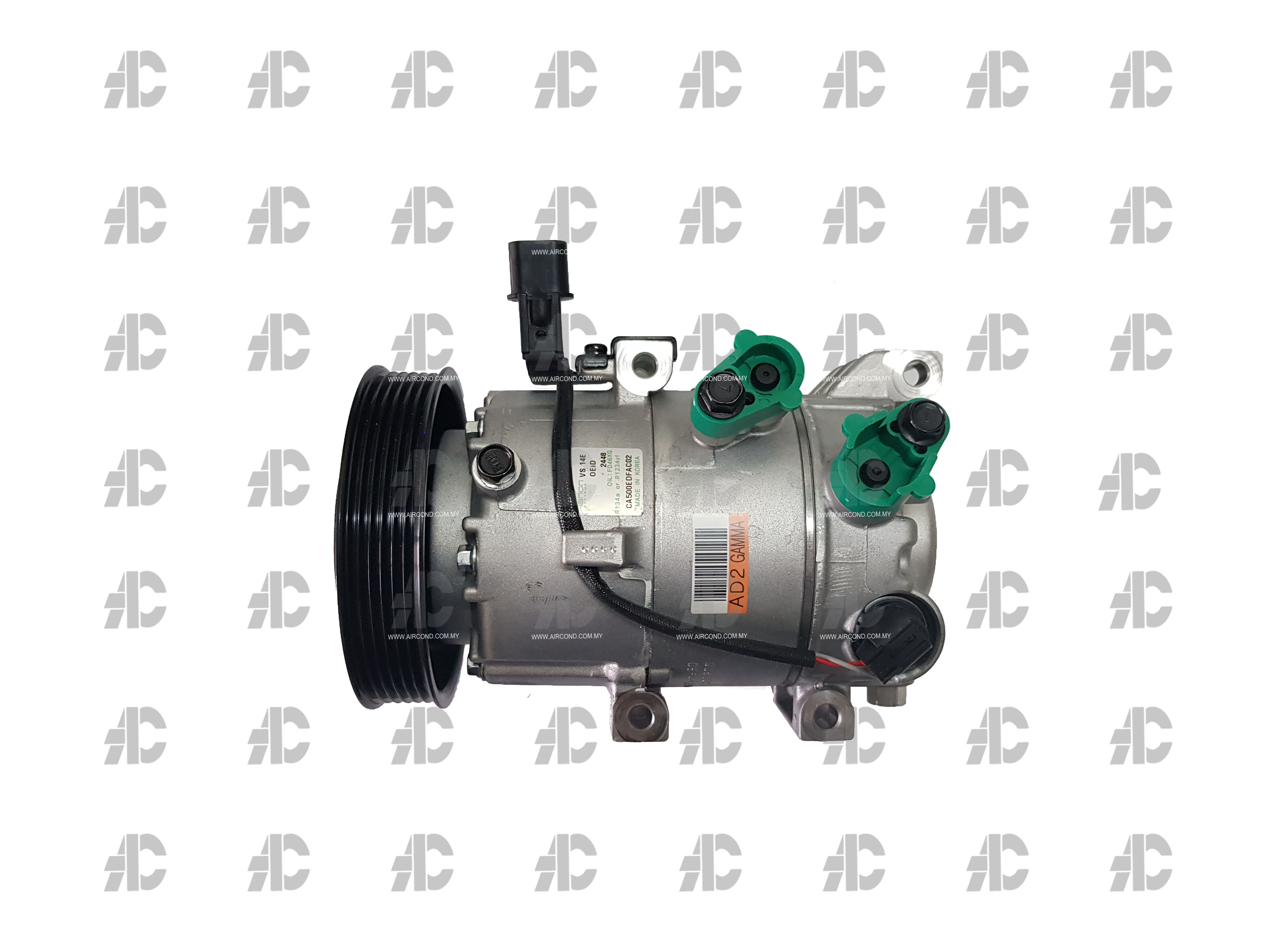 COMPRESSOR VS14E 97701-A5502 HANON MADE IN KOREA KIA COMPRESSOR VS14E 97701-A5502 HANON MADE IN KOREA KIA