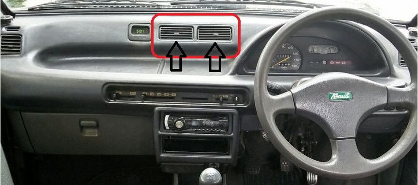 Perodua Kancil Old Model Aircond Outlet / Vent / Louvers