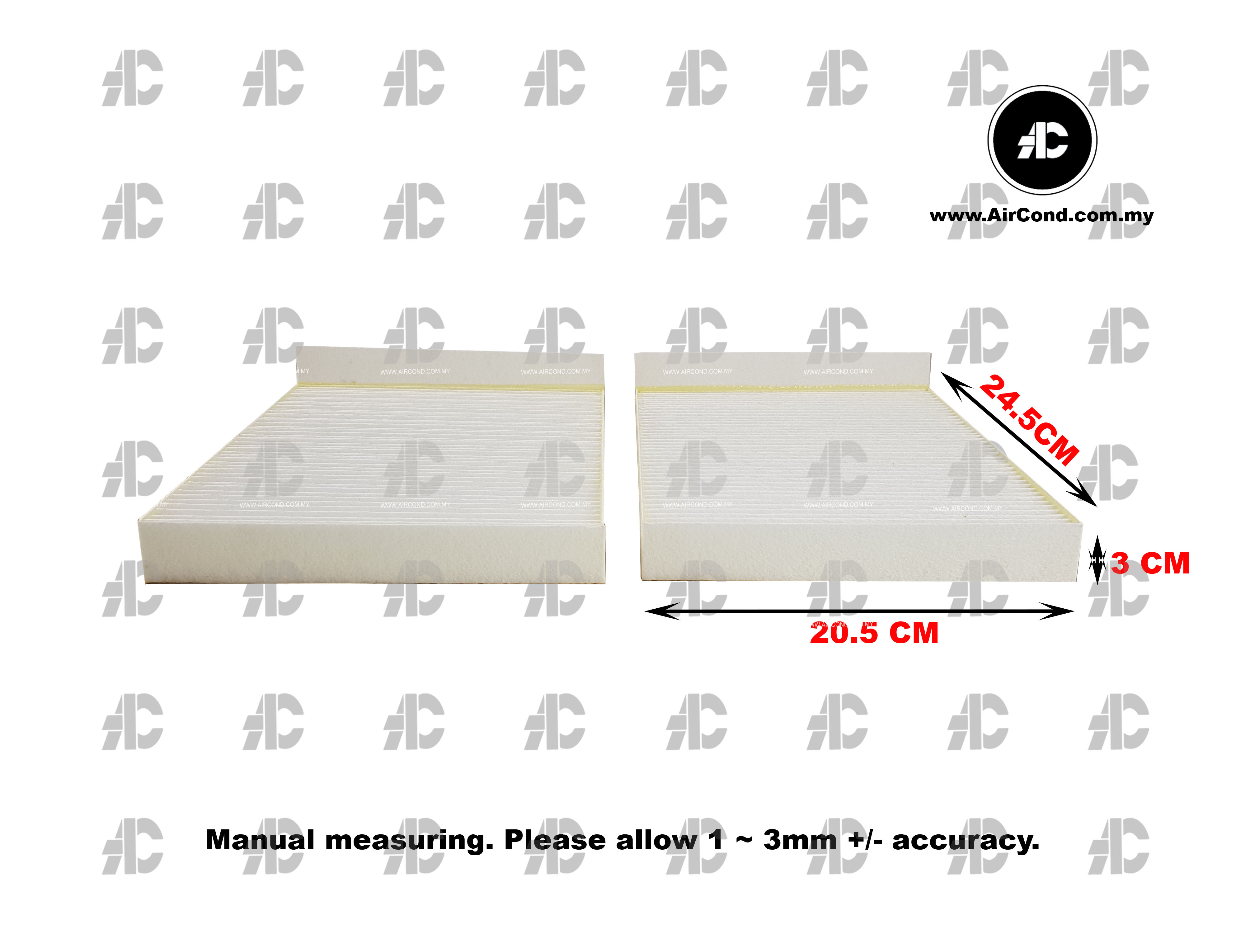 CABIN AIR FILTER BMW 5SERIES F10 / 7SERIES F1/F2/F3/F4
